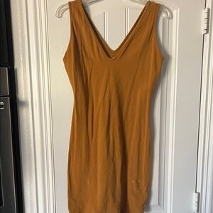 Wild Fable Mustard V-Neck Top